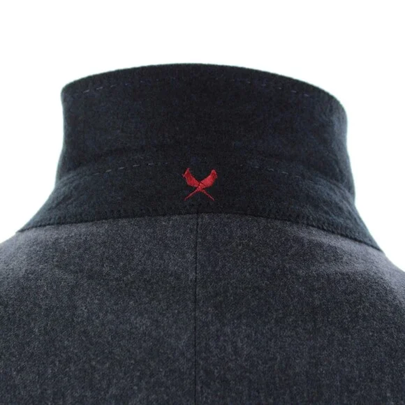 Cardinal of Canada NWT Wool Sport Coat Size 46R US In Blue & Gray Melange